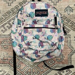 JANSPORT Superbreak 25 Ltrs Hide and Seek Panda Printed backpack
